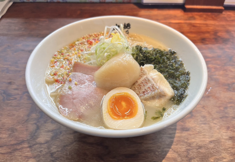 【数量限定】真鯛と帆立のらぁめん