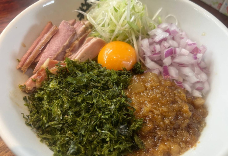 煮干しまぜそば（追い飯付き）